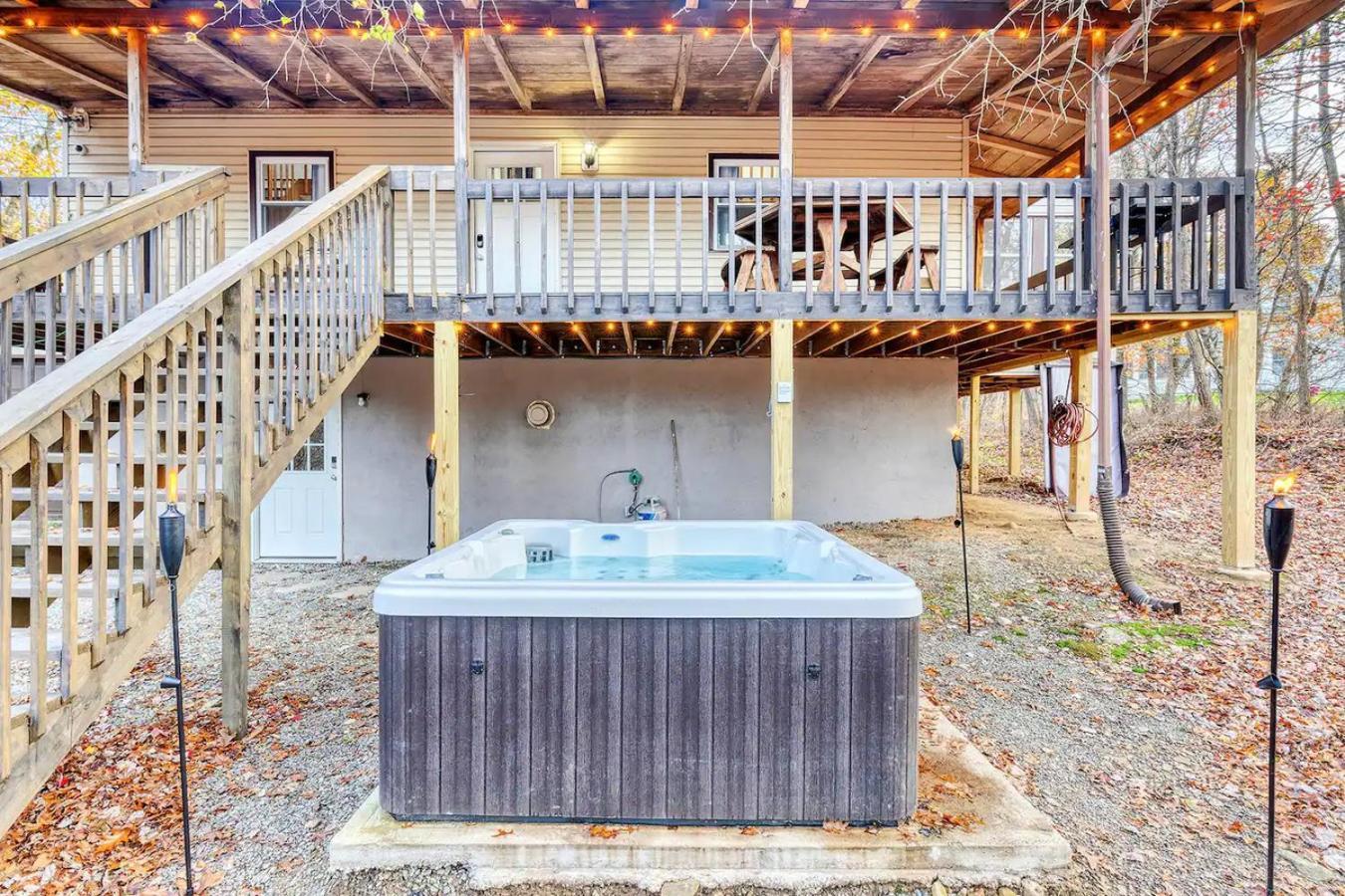Fun Home 4 Endless Enjoyment With Game Room & Hot Tub Long Pond Exterior foto
