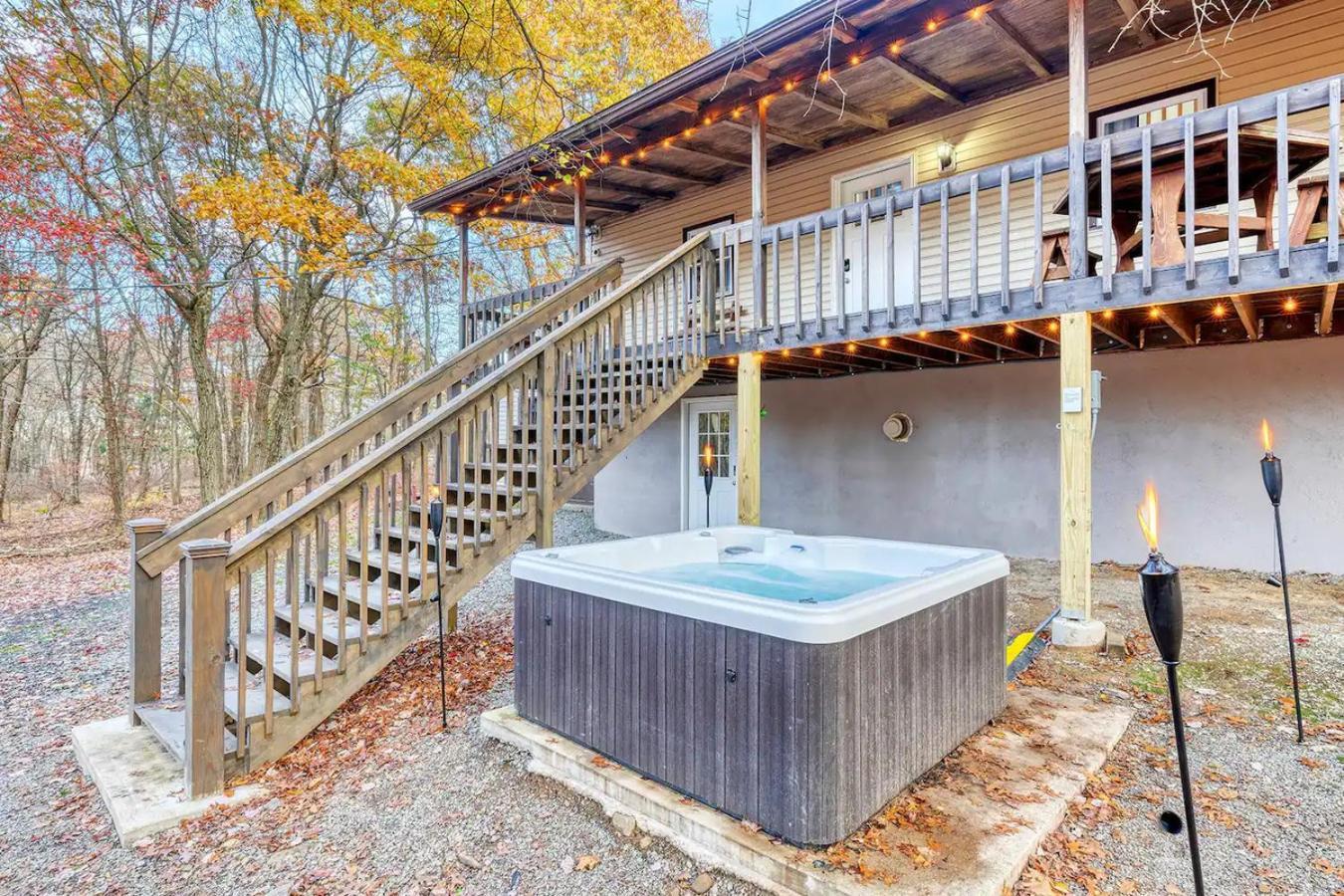 Fun Home 4 Endless Enjoyment With Game Room & Hot Tub Long Pond Exterior foto