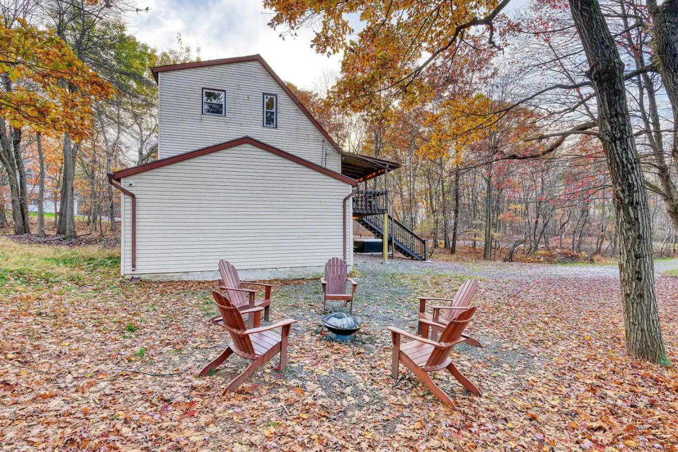 Fun Home 4 Endless Enjoyment With Game Room & Hot Tub Long Pond Exterior foto